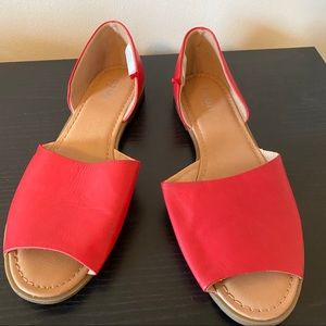 Red Sandals